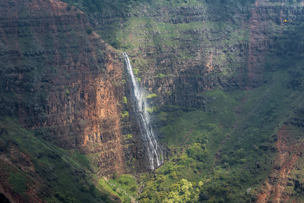 Helicopter-Waterfall-Hawaii